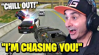 Summit1g TROLLS Cops amp Chases THEM in NEW RP Server  GTA 5 ProdigyRP [upl. by Noeled]