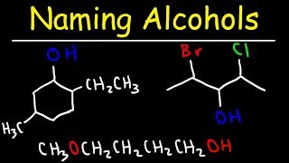 Naming Alcohols  IUPAC Nomenclature [upl. by Rehpatsirhc]