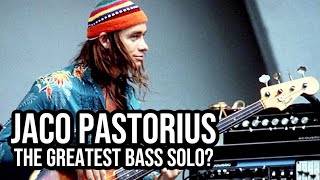 Jaco Pastorius This BASS SOLO Changed Popular Music [upl. by Akinirt]