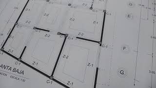 PLANO ESTRUCTURAL CIMENTACIÓN COLUMNAS TRABES LOSAS EN PROYECTO ALTAVISTA [upl. by Balling634]