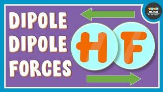 Dipole Dipole Forces and Interactions  Chemistry [upl. by Haidebej522]