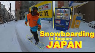 Snowboarding Japan with STEEPSTEEP  Sapporo [upl. by Mccallion]