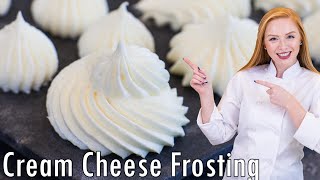 The BEST Cream Cheese Frosting Recipe  Just 5 Ingredients [upl. by Ahsotan974]