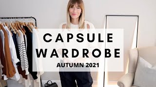 CAPSULE WARDROBE 2021  KEY ESSENTIALS FOR AUTUMN [upl. by Desdamonna495]