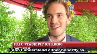 Interview with Pewdiepie June 2014 Sweden HD [upl. by Lapointe960]