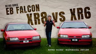 Retro Rides Presents EB Falcon XR8s VS XR6s [upl. by Ennayk]