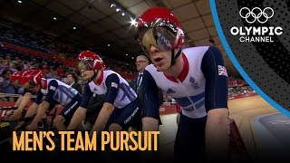 Team GB Set New Team Pursuit World Record  London 2012 Olympics [upl. by Trevorr]