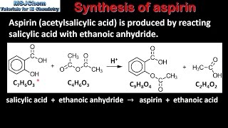 D2 Synthesis of aspirin SL [upl. by Fredi197]