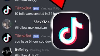 DISCORD TIKTOK FOLLOW BOT FREE [upl. by Ycniuq]