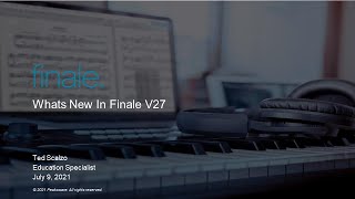 Whats new in Finale v27 · Webinar [upl. by Dryfoos142]