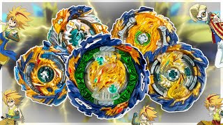 ALL FAFNIR EVOLUTION GEN BATTLE Vanish Fafnir VS Fafnir Evolutions Beyblade Burst Dynamite Battle [upl. by Donald]