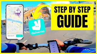 How to DELIVER your FIRST Deliveroo order Beginner App Tutorial [upl. by Gnaht]