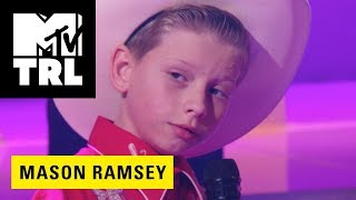 Mason Ramsey Performs Famous Live Performance  TRL [upl. by Anisirhc884]