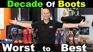 Best Boot Review Ever Over A Decade of Boots From Worst to Best [upl. by Svirad]