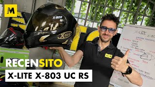 XLite X803 UC RS Recensione casco racingstradale ultra carbon [upl. by Latreese456]