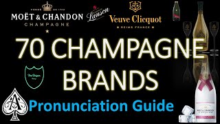 Classy Pronunciation  Famous Champagne Brands [upl. by Cyril]