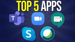 Top 5 Video Conferencing Apps Explained in One Video [upl. by Amsirp]