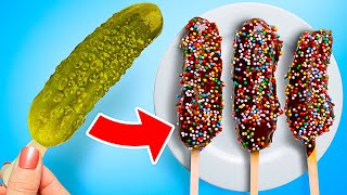 Hungry For Pranks  Cool DIY Food Pranks by 123 GO [upl. by Lihas146]