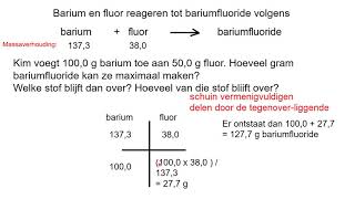 Oefenen met rekenen met massaverhoudingen [upl. by Nowed923]