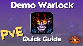 Demonology Warlock The War Within Guide  TWW Season 1 [upl. by Llednik]