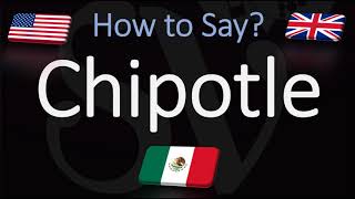 How to Pronounce Chipotle CORRECTLY Mexican Grill Pronunciation [upl. by Jacobo]