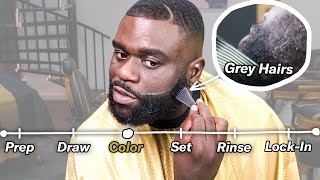 How to Dye Your Beard 5 Steps to Remove Grey Hair  GQ [upl. by Adnopoz]