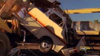 Breaking Bad RV destruction  Poor Hank [upl. by Kali377]