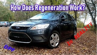 DPF Regeneration in REALITY  Ford Focus [upl. by Netloc]