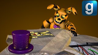 Gmod FNAF  Spring Bonnie Survives The Fire [upl. by Ataga]