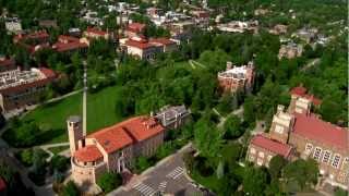 Flying Over CUBoulder [upl. by Martelli]