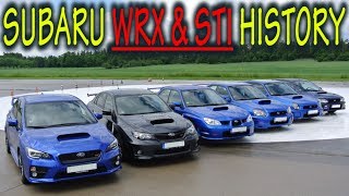 ★ Subaru Impreza WRX amp STI History  Everything YOU need to know ★ [upl. by Seumas272]