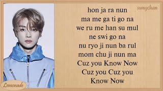 NCT U  Know Now Easy Lyrics [upl. by Ecnedurp]