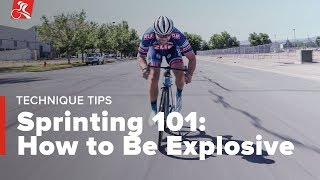 Sprinting 101 How to Be Explosive [upl. by Ahsiyt]