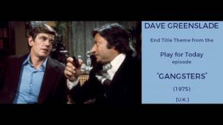 Dave Greenslade music from Gangsters 1975 [upl. by Gardiner]