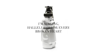 Crowder  Hallelujah For Every Broken Heart Lyric Video [upl. by Tarfe]