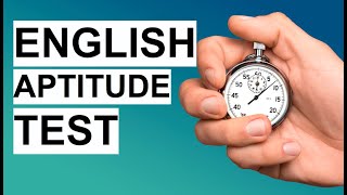 ENGLISH Aptitude Test PRACTICE Questions amp Answers [upl. by Tome]