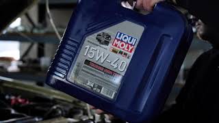 15w40 Liqui Moly Oil for flexible weather conditions [upl. by Mosier]