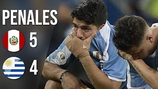 HD Uruguay vs Perú 45 ¡IMPACTANTE Resumen amp Goles PENALES [upl. by Ralleigh]