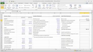 Financial Modeling Quick Lesson Cash Flow Statement Part 1 [upl. by Houlberg]