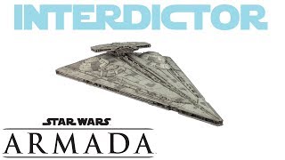 Star Wars Armada Interdictor Expansion Pack Review [upl. by Airalednac]