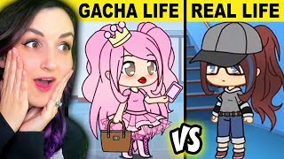 Gacha Stories in a Nutshell 2 Gacha Life VS Real Life [upl. by Anuahc]