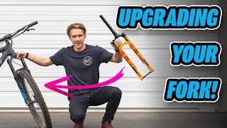 How To Upgrade Your Mountain Bike Fork Every Detail To Consider [upl. by Washington]