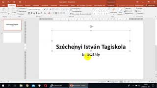 Powerpoint bemutató készítése alapok 1 [upl. by Bobseine974]