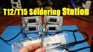 T12 OLED Soldering Station Review [upl. by Noraed62]