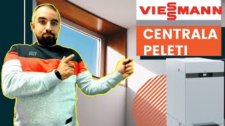 Centrala Peleti  VIESSMANN Vitoligno 300 [upl. by Eytak]