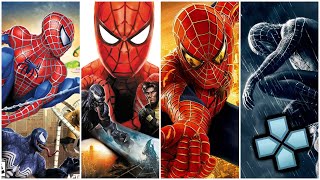 All Spiderman Games for PSP PPSSPP Emulator [upl. by Irtak916]