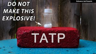 Why You Shouldnt Make TATP Explosives [upl. by Rumit]