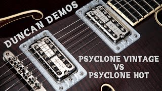 Filter Tron style pickups Psyclone Vintage vs Hot [upl. by Ahmed]