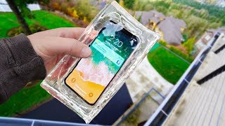 iPhone X Ballistic Gel Drop Test  Mous Limitless Case Review [upl. by Deanne434]