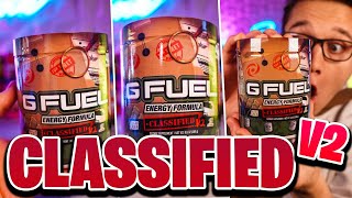 Classified V2 GFuel Flavor Review [upl. by Ecaidnac]